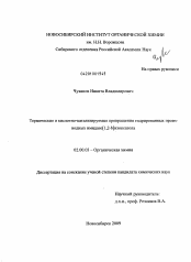 Диссертация по химии на тему «Термические и кислотно-катализируемые превращения гидрированных производных имидазо[1,2-b]изоксазола»