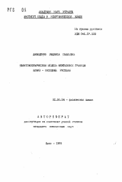 Автореферат по химии на тему «Квантовохимическая модель межфазовой границы алмаз - оксидный расплав»